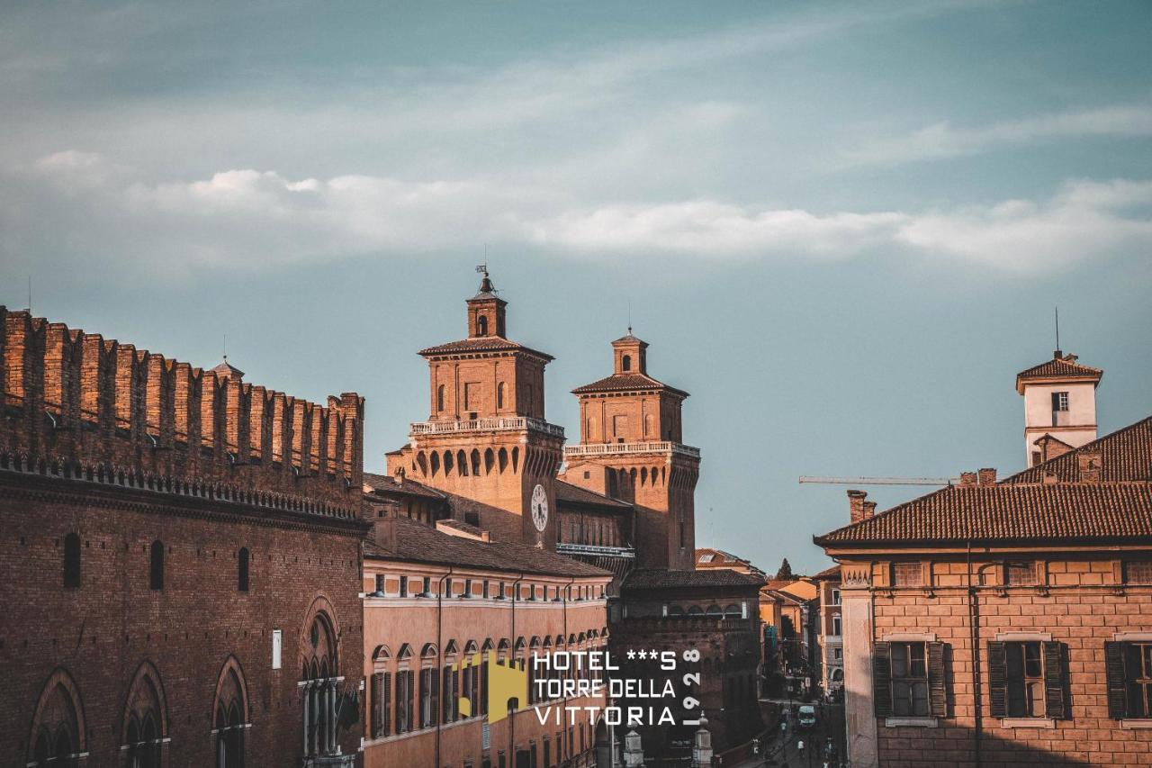 Hotel Torre Della Vittoria 1928 Ферара Екстериор снимка