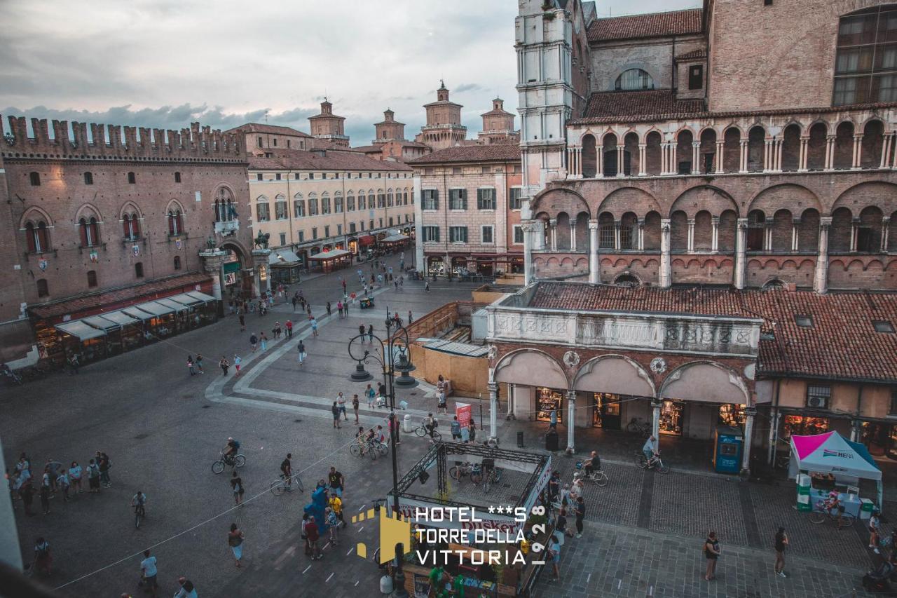 Hotel Torre Della Vittoria 1928 Ферара Екстериор снимка