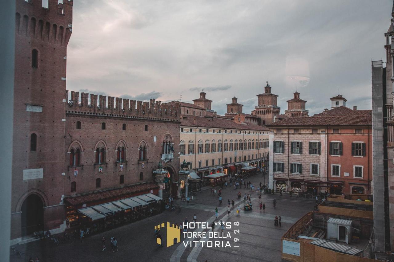 Hotel Torre Della Vittoria 1928 Ферара Екстериор снимка