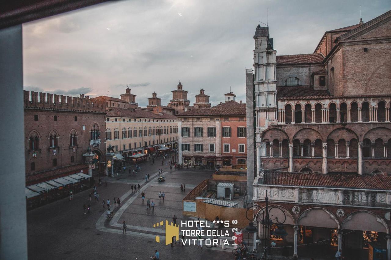 Hotel Torre Della Vittoria 1928 Ферара Екстериор снимка